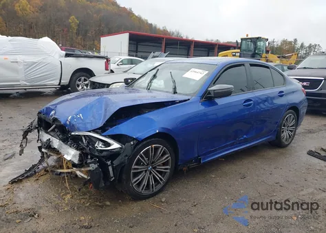 2021 BMW 3 Series M340I xDrive from USA, damaged, VIN 3MW5U9J00M8C01581